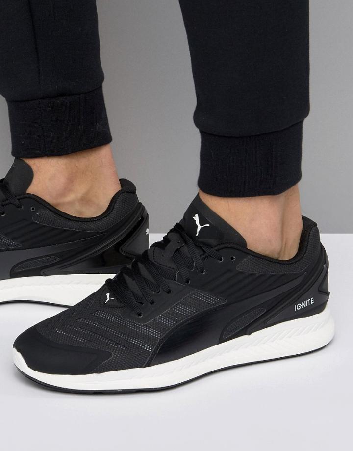 Puma Ignite V2 Sneakers In Black 18861109 - Black