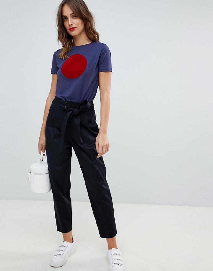 Boss Casual Tailored Tie Pants - Navy