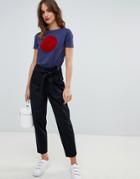 Boss Casual Tailored Tie Pants - Navy
