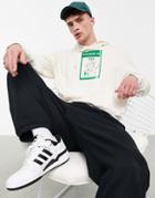 Adidas Originals Yoda Non-dyed Hoodie In Off-white