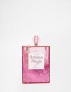 Skinnydip Unicorn Magic Box Bag In Pink Glitter - Pink
