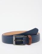 Ted Baker Leather Belt - Blue