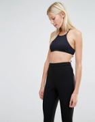 Vero Moda High Neck Crop Top - Black