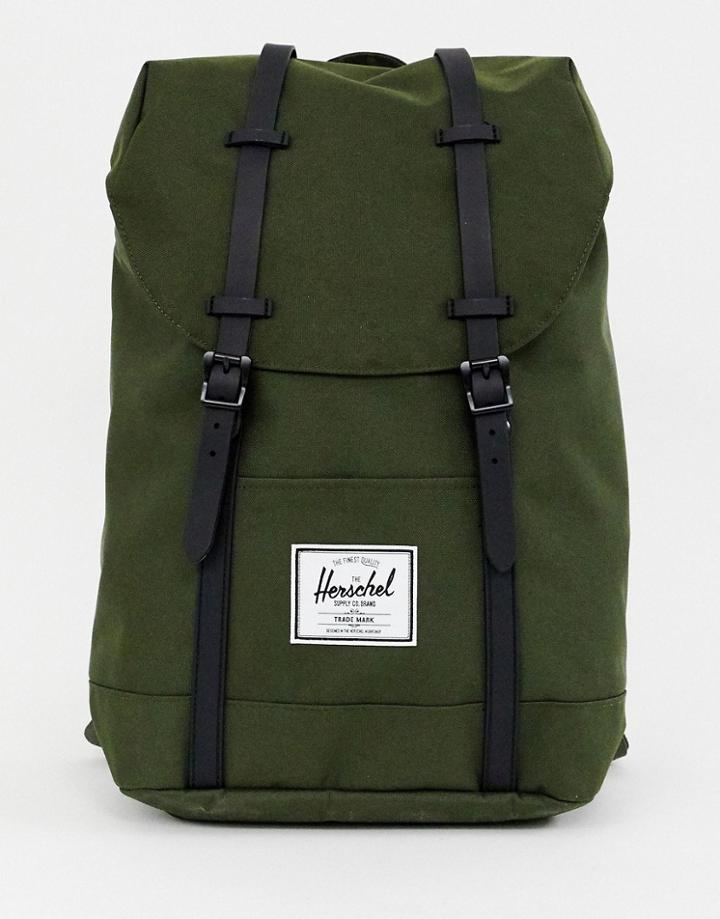 Herschel Supply Co Retreat 19.5l Backpack In Khaki - Green