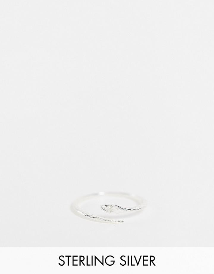 Status Syndicate Sterling Silver Wrap Around Snake Ring