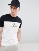 Fred Perry Sports Authentic Embroidered T-shirt In White - White