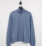 Collusion Unisex Track Jacket In Poly Tricot In Dusty Blue - Part Of A Set-blues