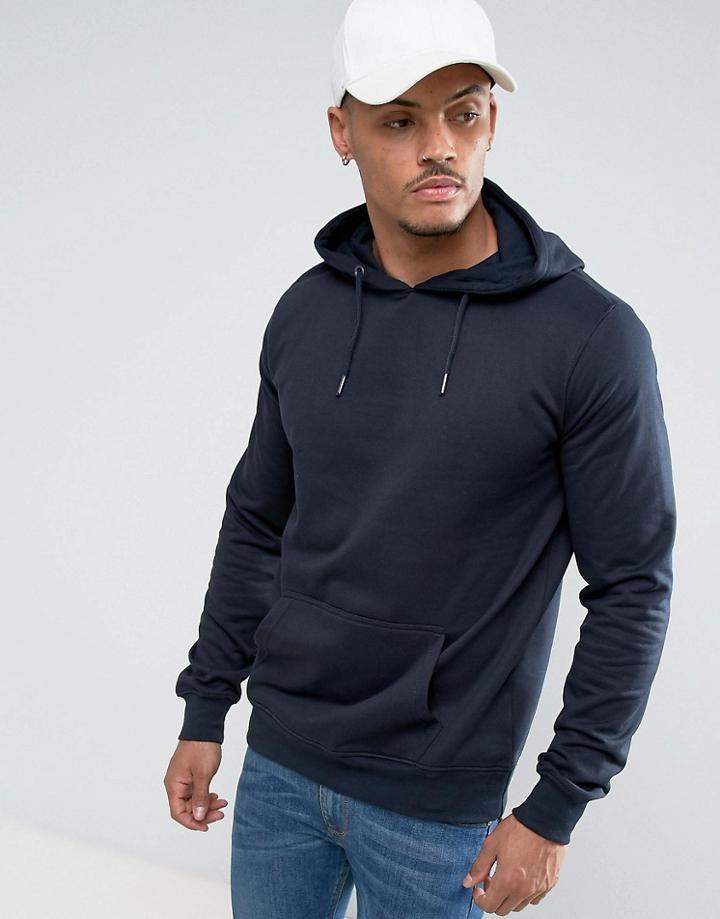Soul Star Overhead Hoodie - Navy