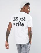 Apn Its Just A Ride Back Print T-shirt - White