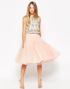 Needle & Thread Voluminous Tulle Ballet Skirt - Blossom Pink