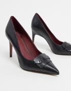 Reiss Harriet Pointed Heels In Black