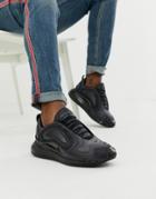 Nike Air Max 720 Sneakers In Triple Black Ao2924-004
