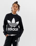 Adidas Originals Oversized Sweater - Black