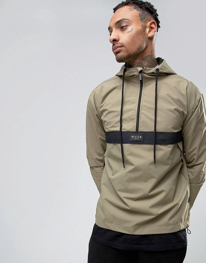 Nicce London Overhead Jacket - Stone