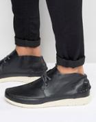 Boxfresh Statley Leather Sneakers - Black
