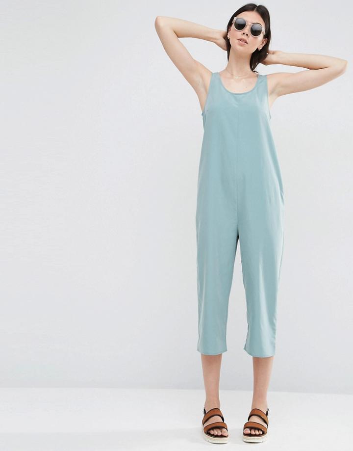 Asos Minimal Jumpsuit - Sage