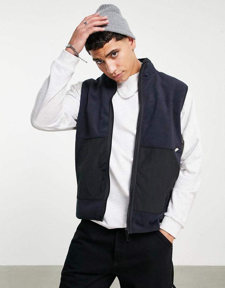 Farah Caldwell Vest In Navy