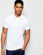 Armani Jeans Polo Shirt With Logo Regular Fit - White
