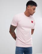Good For Nothing Muscle T-shirt In Pink With Logo - Pink