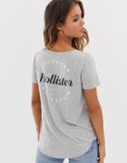 Hollister Drapey T-shirt-gray