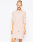 Asos Shirt Dress With Metal Zip - Black $42.00