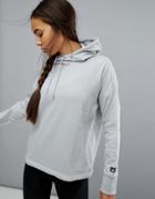 Adidas Reigning Champ Fleece Hoodie In Gray - Gray