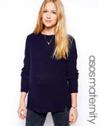Asos Maternity Chunky Sweater - Navy
