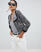 Angel Eye Textured Blazer - Multi