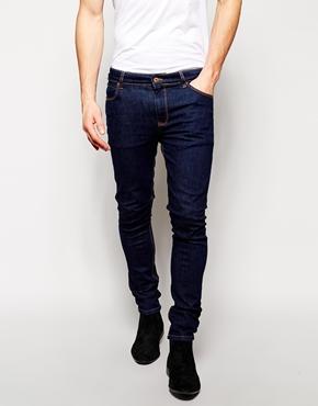 Asos Super Skinny Jeans In Indigo - Indigo