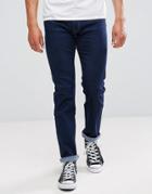Lee Jeans Powell Slim Fit Jeans In Solid Blue - Blue