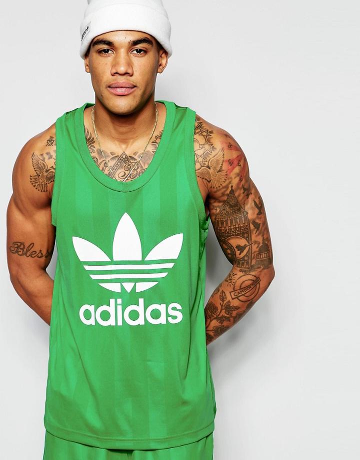 Adidas Originals Retro Tank Aj6912 - Green