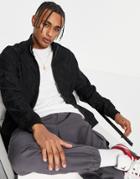 Bershka Zip Through Tracksuit Jacket In Black Snake Print - Part Of A Set