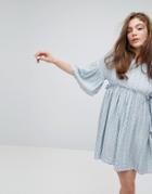 Willow And Paige Relaxed Smock Dress In Summer Print - Multi