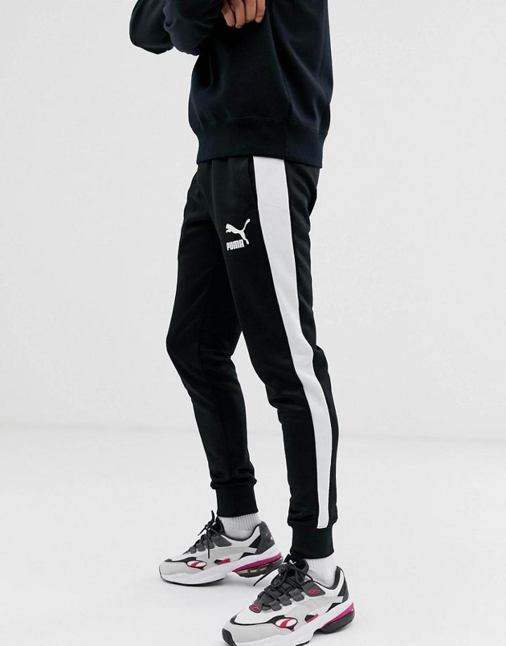 Puma T7 Skinny Sweatpants In Black