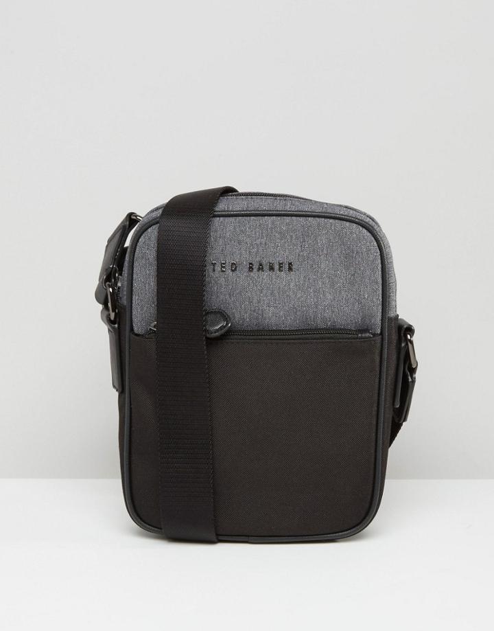 Ted Baker Flight Bag Nylon - Gray