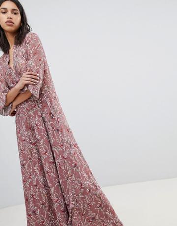 Sofie Schnoor Bird Print Maxi Dress - Multi