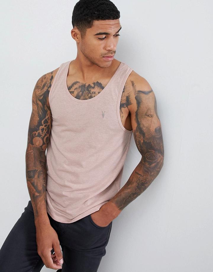 Allsaints Tank In Light Pink - Pink