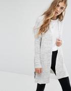 Pull & Bear Supersoft Longline Cardigan - Multi