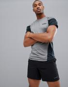 Ellesse Sports Eezio T-shirt With Contrast Panels In Gray - Gray