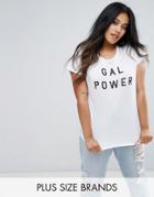 Nvme Plus Gal Power T-shirt - White