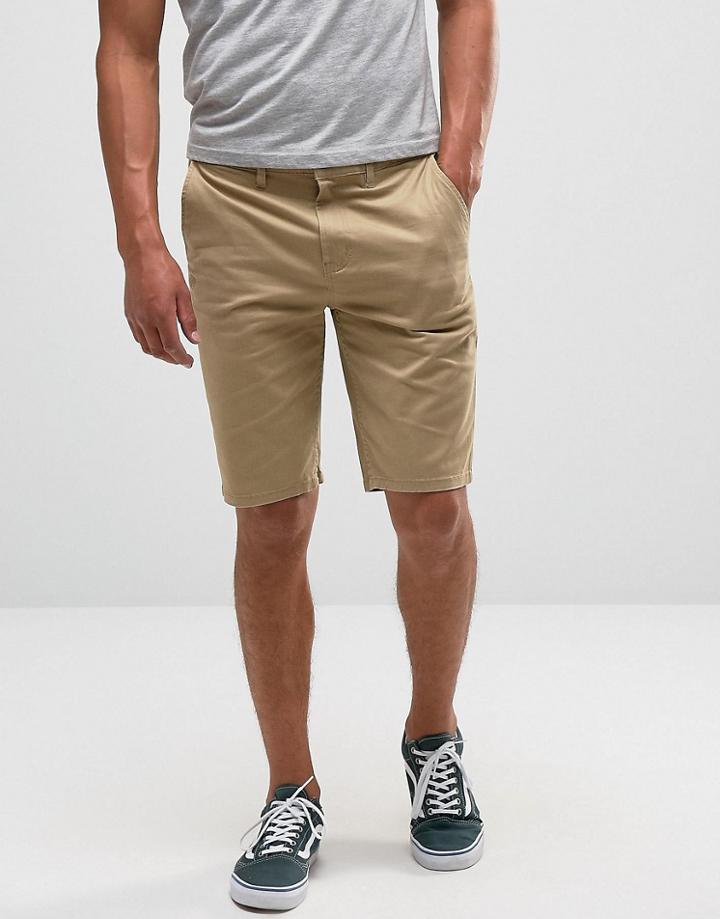 Element Denim Shorts - Green