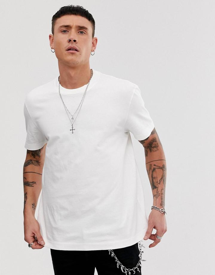 Allsaints Oversized T-shirt In White