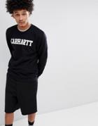 Carhartt Wip College Sweatshirt - Black