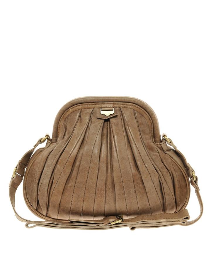 Urban Code Leather Across Body Bag - Brown