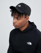 The North Face The Norm Baseball Cap In Black/white - Black
