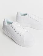 Truffle Collection Flatform Sneakers - White