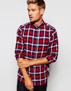 Selected Homme Check Shirt - Red