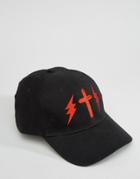 The Weeknd Starboy Cross Baseball Cap - Black
