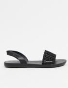 Ipanema Breezy Two Part Sandals In Black