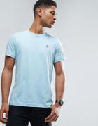 Psycho Bunny Crew Neck Marl T-shirt - Blue